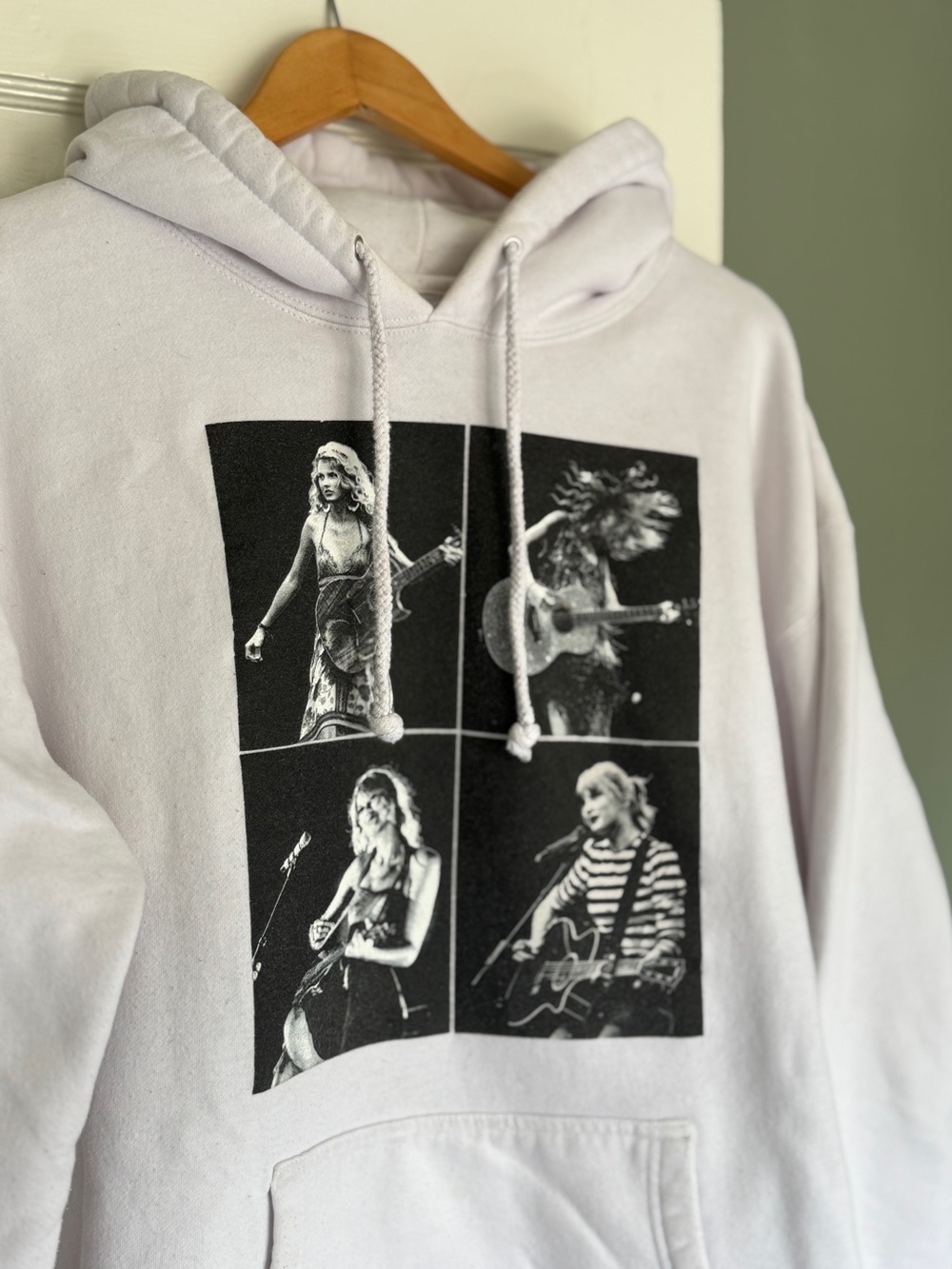 Taylor Swift Eras Tour 2023 White Collage Hoodie - Picture 7 of 10